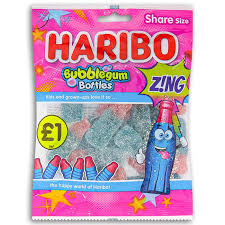 Haribo - Bubble Gum Bottles (UK)