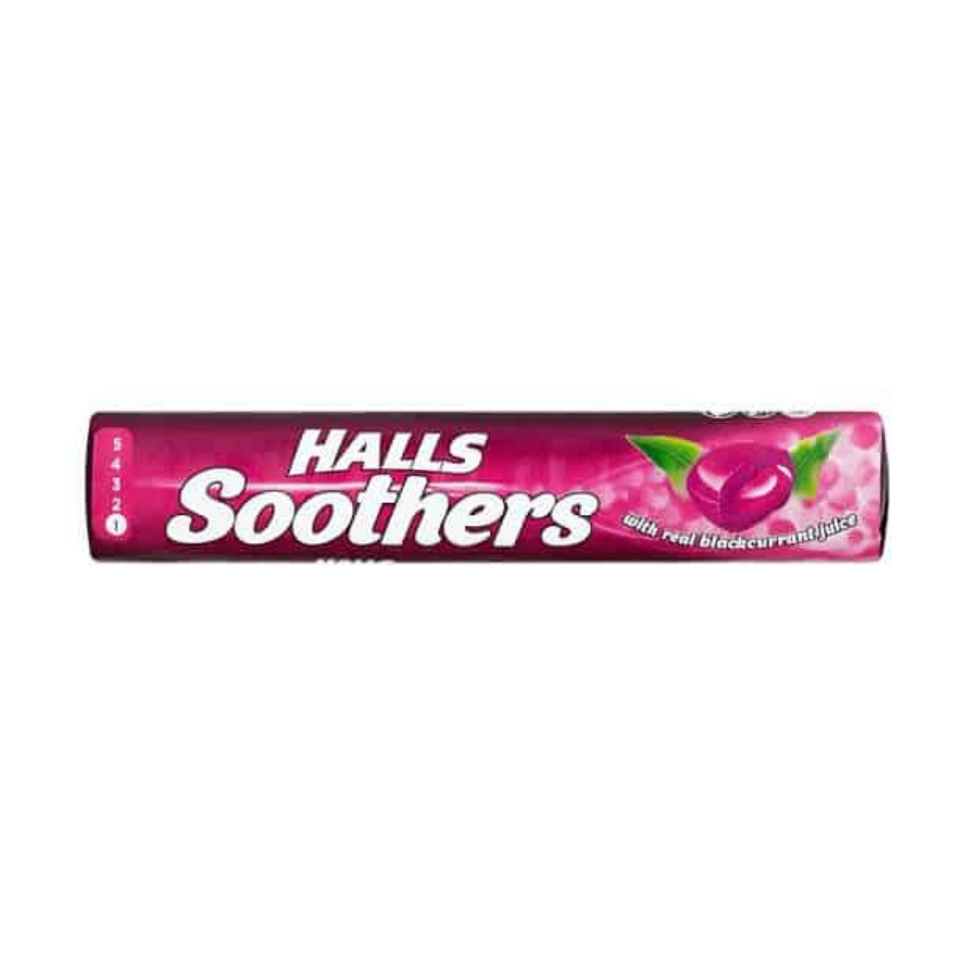 Halls Soothers - Blackcurrant (UK)