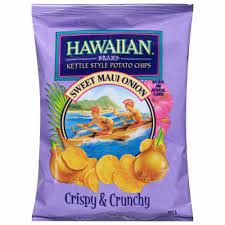 HAWAIIAN Kettle Chips - Sweet Maui Onion (US) - Small Bag