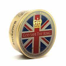 Simpkins - Mixed Fruit Flavoured Drops - GOD SAVE THE KING TIN (UK)