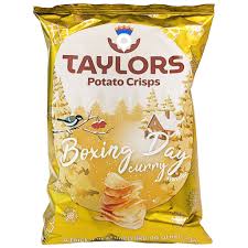 TAYLORS Potato Crisps - Boxing Day Curry  (UK)