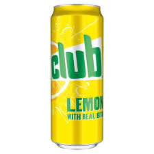 CLUB - Lemon With Real Bits - Slim Can 330ml (Ireland)