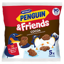 McVities - Penguin & Friends Cocoa Flavoured Biscuits (UK)