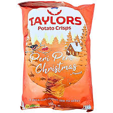 TAYLORS Potato Crisps - Peri Peri Christmas Flavour  (UK)