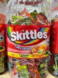 skittles clear bulk