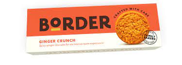 BORDER - Fiery Ginger Crunch Biscuits (UK)