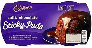 Cadbury - Milk Chocolate Sticky Puds (UK)