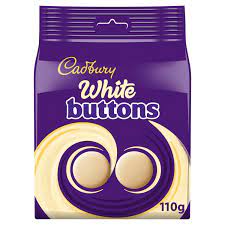 Cadbury - White Chocolate Buttons (UK)