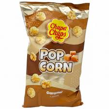 Chupa Chups - POPCORN - CARAMEL Flavour (UK)