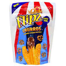Flipz - Churros Flavoured Covered Pretzels (US)
