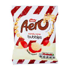 XMAS - Aero Candy Cane Bubbles - Vanilla Flavour (UK)