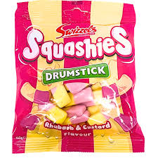 Swizzels - Squashies - Rhubarb & Custard (UK)