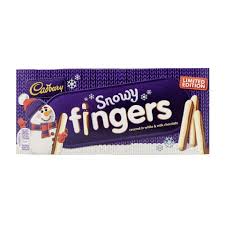 Cadbury - Snowy Fingers - White & Milk Chocolate (UK)