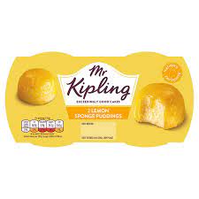 Mr. Kipling - Sticky Lemon Sponge Puddings (UK)