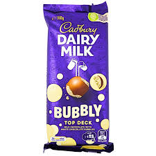 Cadbury - Dairy Milk - BUBBLY TOP DECK (Australia)