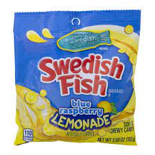 Swedish Fish - Blue Raspberry Lemonade (Canada)