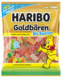 Haribo - Goldbaren Die Sauren (Sour Gold Bears) - (Germany)