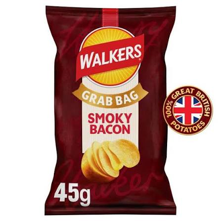 Walkers Crisps - Smokey Bacon (UK)