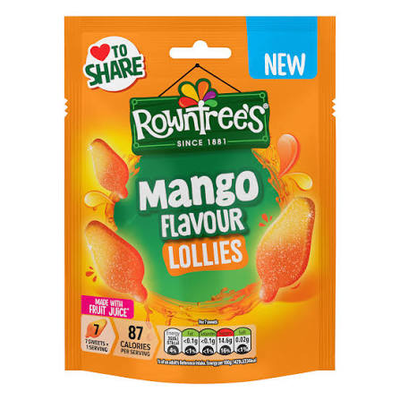 Rowntree's - Mango Flavour Lollies (UK)