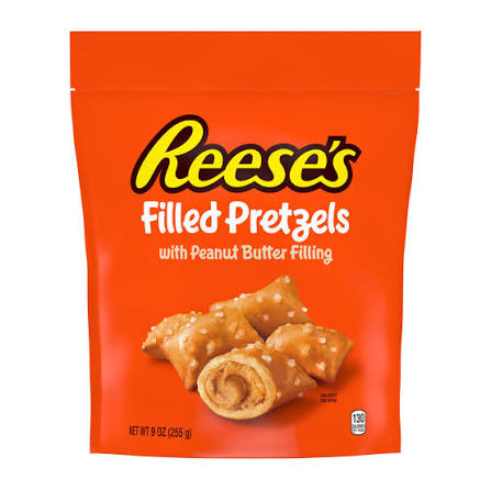 Reese's Filled Pretzels w/ Peanut Butter Filling (US)