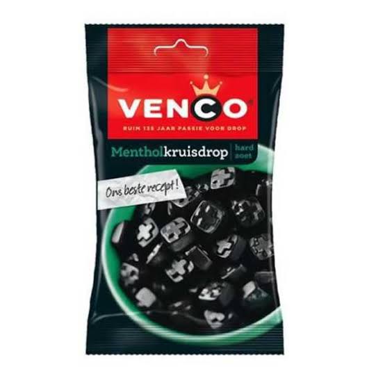 Venco - MENTHOL KRUISDROP - (Dutch)