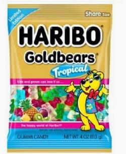 HARIBO - Gold Bears - Tropical (US)