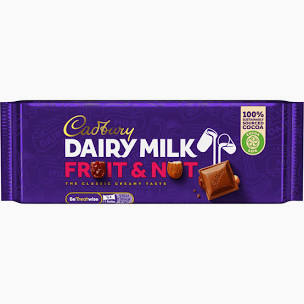 Cadbury Dairy Milk - Fruit & Nut (UK)