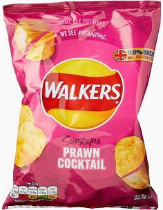 Walkers Crisps - Prawn Cocktail (UK)