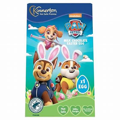 PAW PATROL - Milk Chocolate Easter Egg (UK)