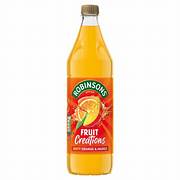 Robinsons Fruit Creations - Zesty Orange & Mango (UK)