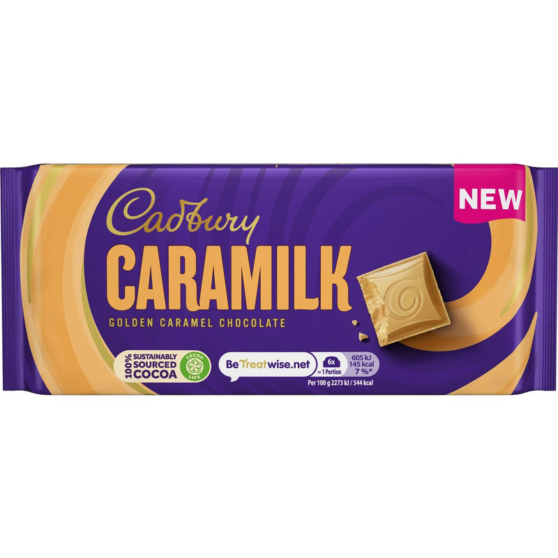 Cadbury - Caramilk - Golden Caramel Chocolate (UK)