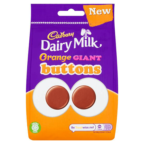 Cadbury - Orange Giant Buttons (UK)