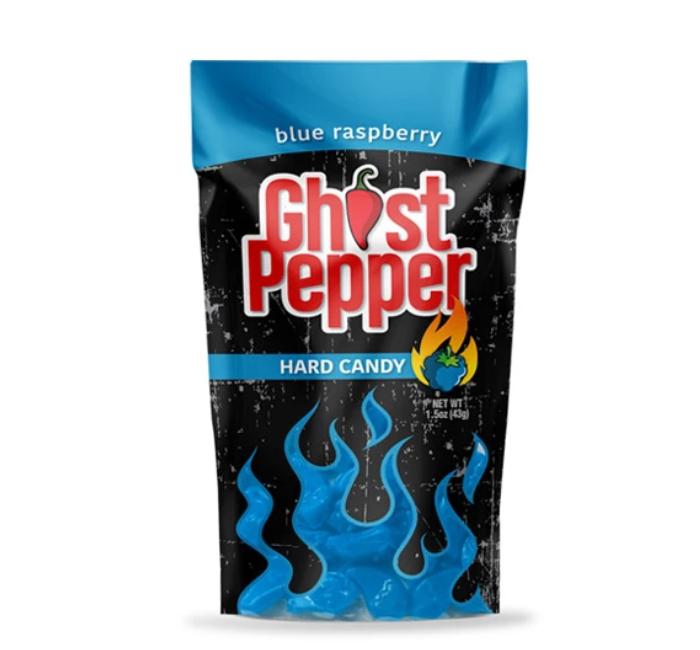 Ghost Pepper Hard Candy Blue Raspberry