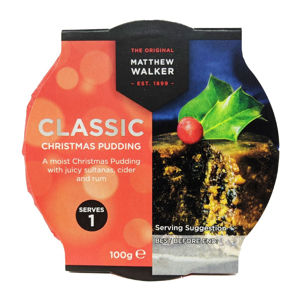Matthew Walker - Small Classic Christmas Pudding - 100g (UK)