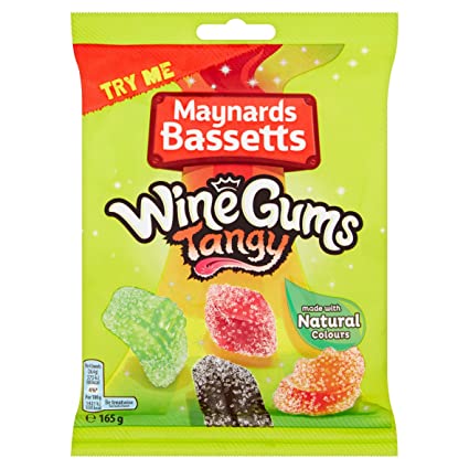 Maynards Bassetts - Wine Gums Tangy (UK)