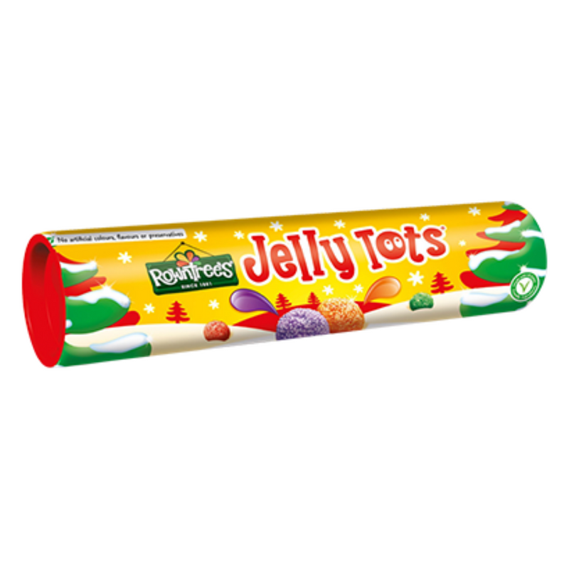 XMAS - Rowntree Jelly Tots Tube (UK)