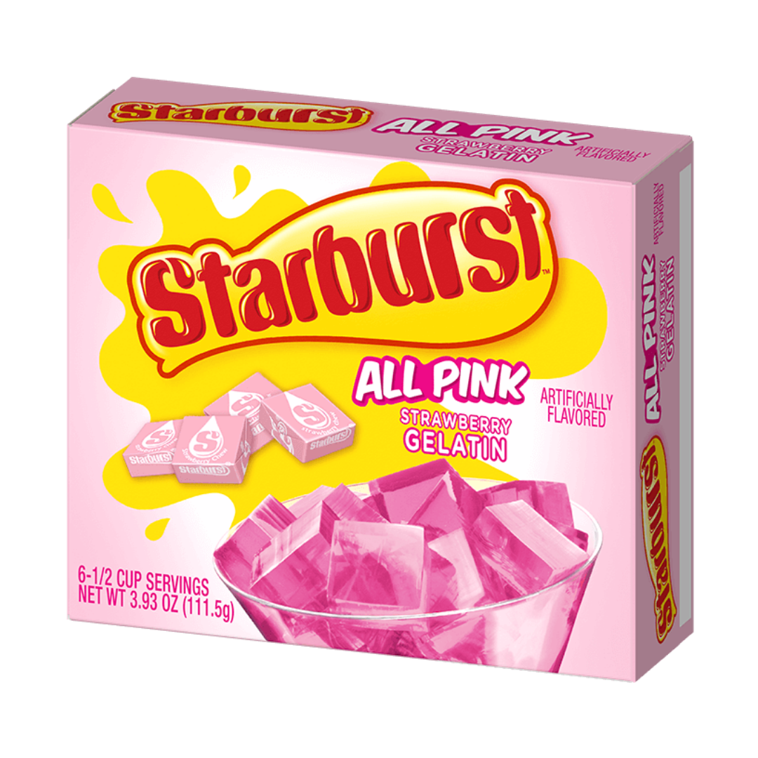 Starburst Gelatin - All Pink