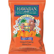 HAWAIIAN Kettle Chips - LUAU BBQ (US)