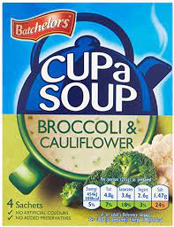 Batchelors CUP a SOUP - Broccoli and Cauliflower (UK)
