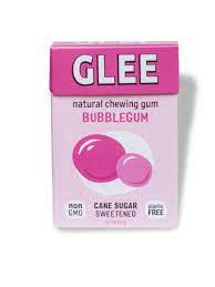 GLEE Natural Chewing Gum - Bubble Gum w/ Cane Sugar