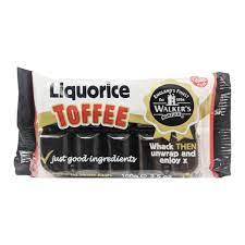 Walkers Toffee - Liquorice Toffee (UK)