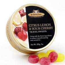 Simpkins - Citrus Lemon & Sour Cherry Drops (UK)