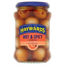 Haywards - HOT & SPICY Pickled Onions - (UK)