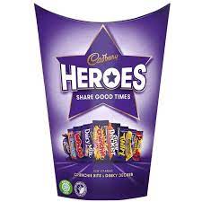 XMAS - Cadbury Heroes Carton (UK)