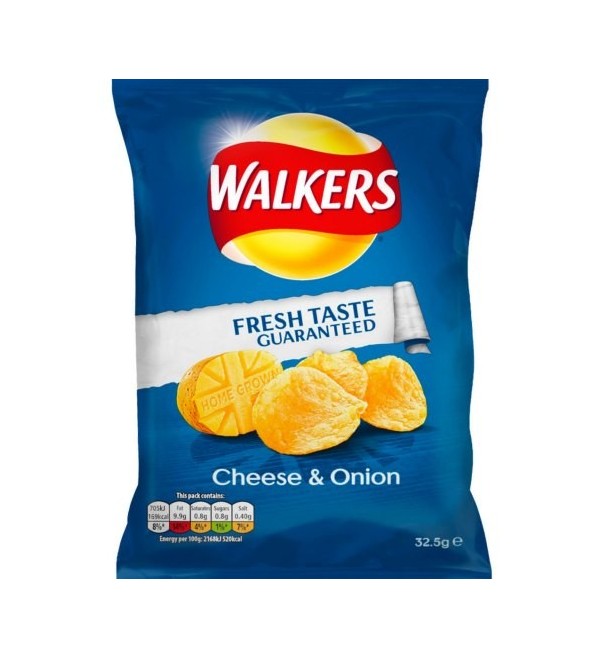 Walkers Crisps - Cheese and Onion (UK)