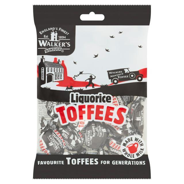 Walkers Toffee - Toffee Liquorice (UK)