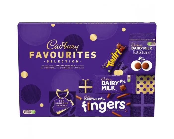 XMAS - Cadbury Dairy Milk Favorites Christmas Selection Box (UK)