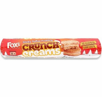 Fox's Favourites - CRUNCH CREAMS sticky toffee pudding (UK)