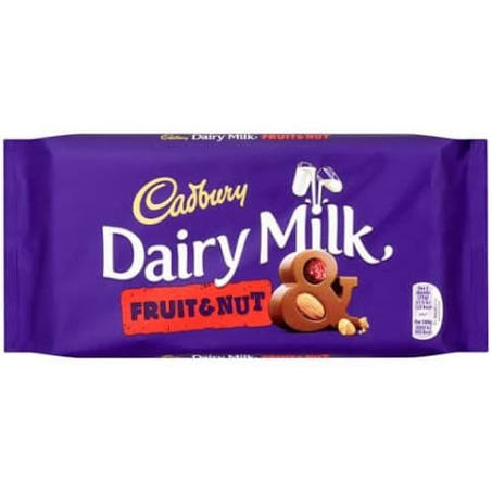 Cadbury Dairy Milk - Fruit & Nut (UK)